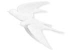 Swallows II Wall Decor White