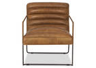 Damarco Leather Armchair -Alta Rum