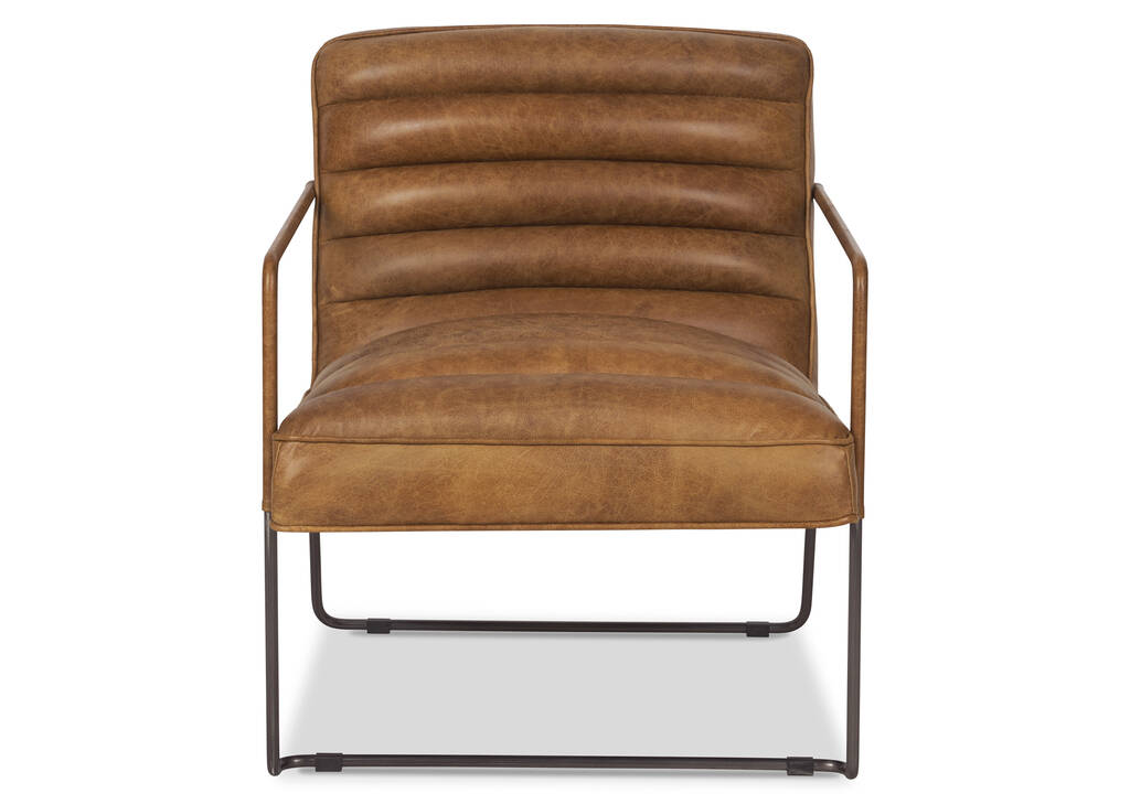 Damarco Leather Armchair -Alta Rum