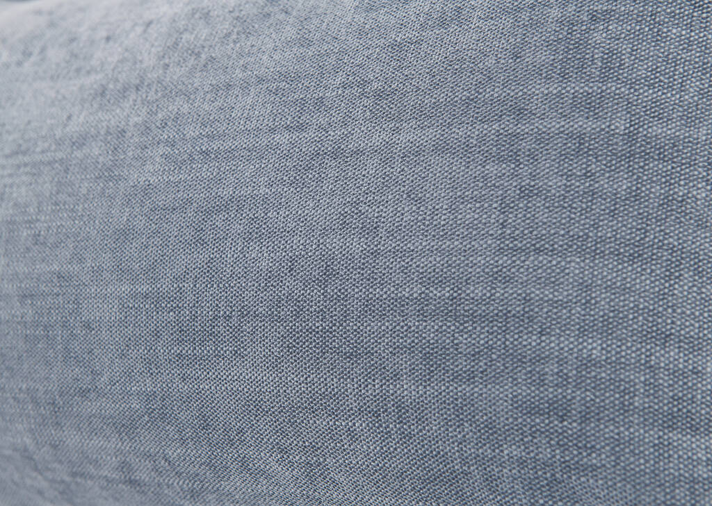Coussin Bailey 12x22 bleu mer