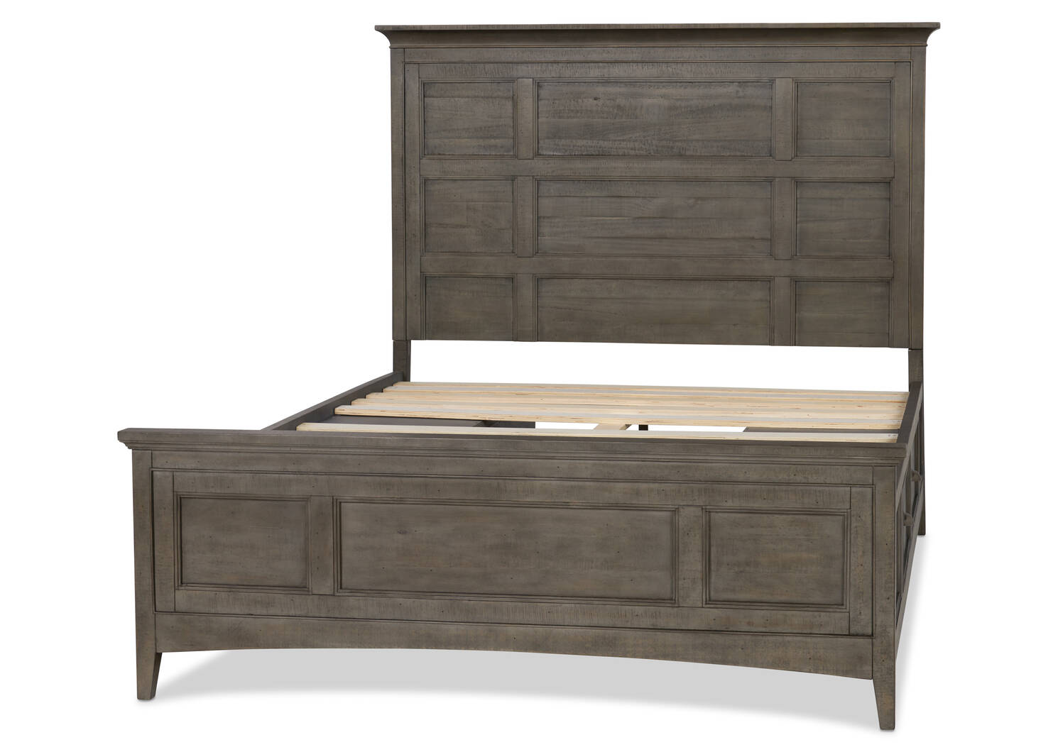 Parker Storage Bed -Heron Grey, KING