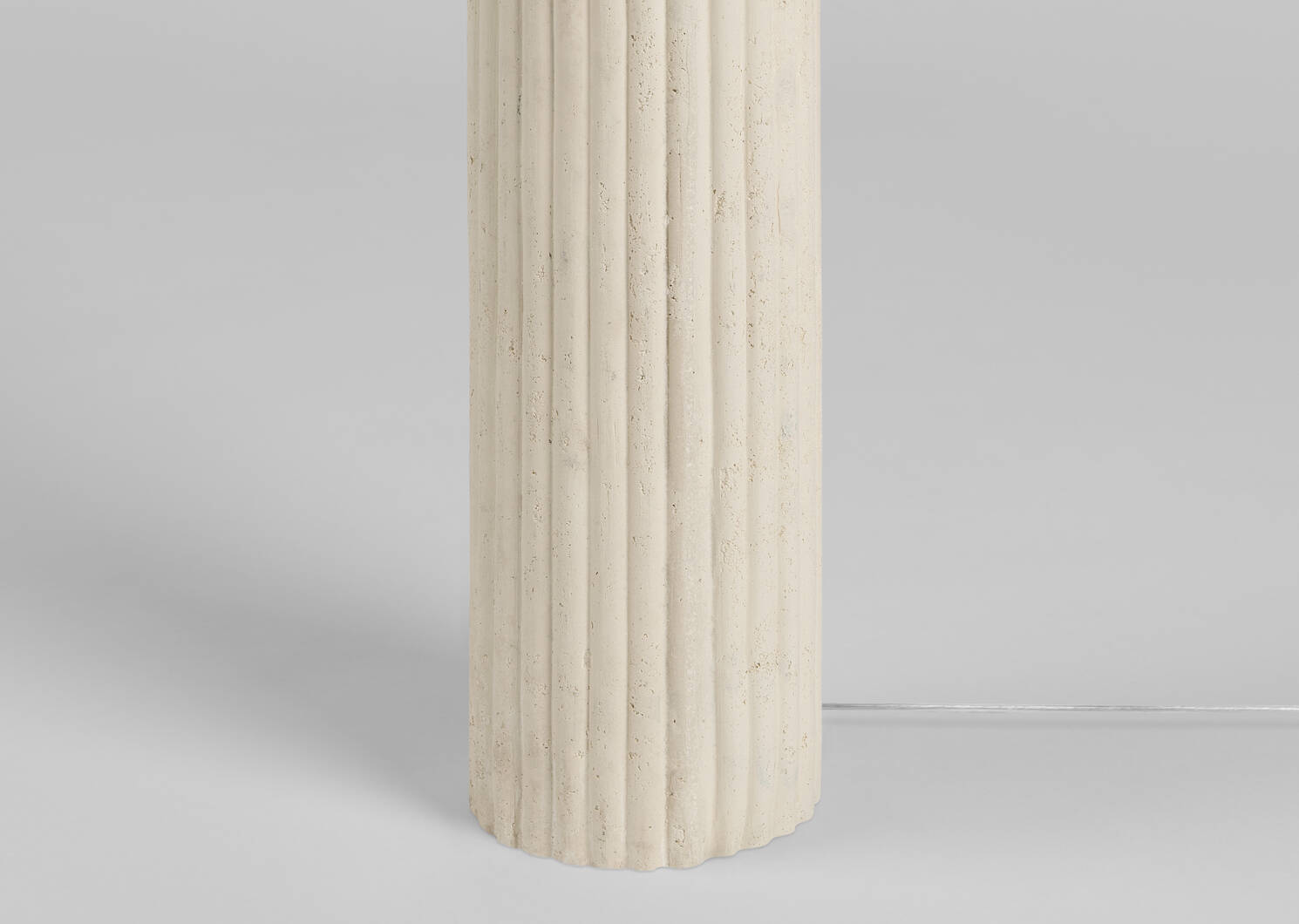 Minna Floor Lamp Ivory