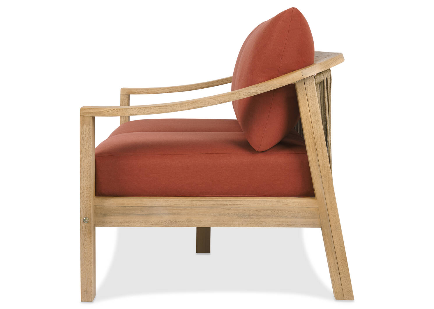 Tulum Outdoor Loveseat -Rust