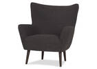 Fauteuil Dolly -Woolly charbon