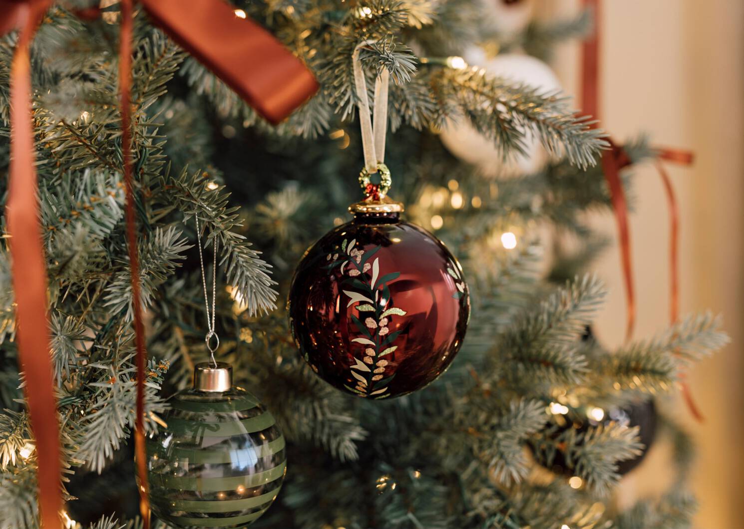 Holly Ornament