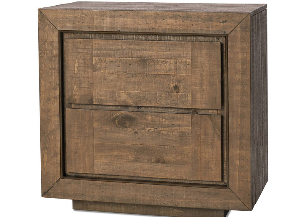 Mandalay Nightstand -Dune Brown