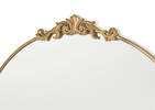 Faye Mantle Mirror Antique Brass