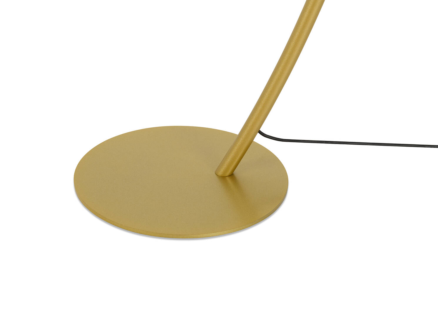 Lampe sur pied en arc DEL Stark laiton