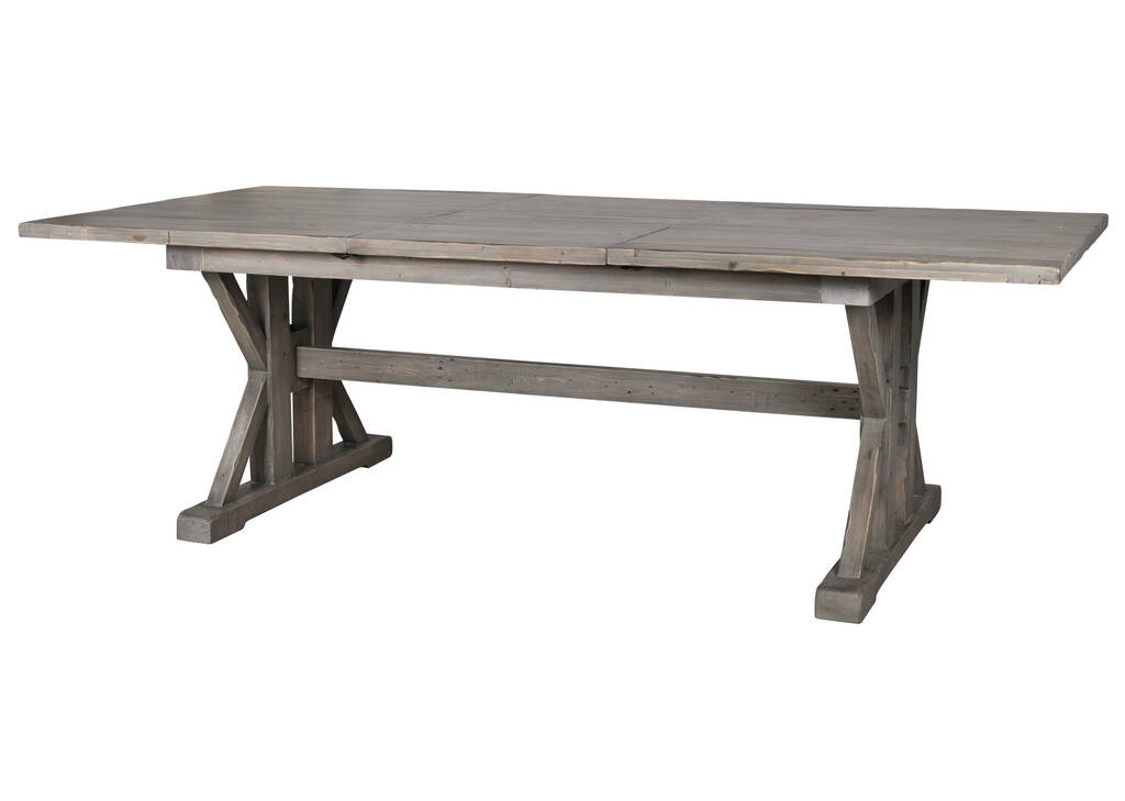 Table à rallonge Château -gris de lune