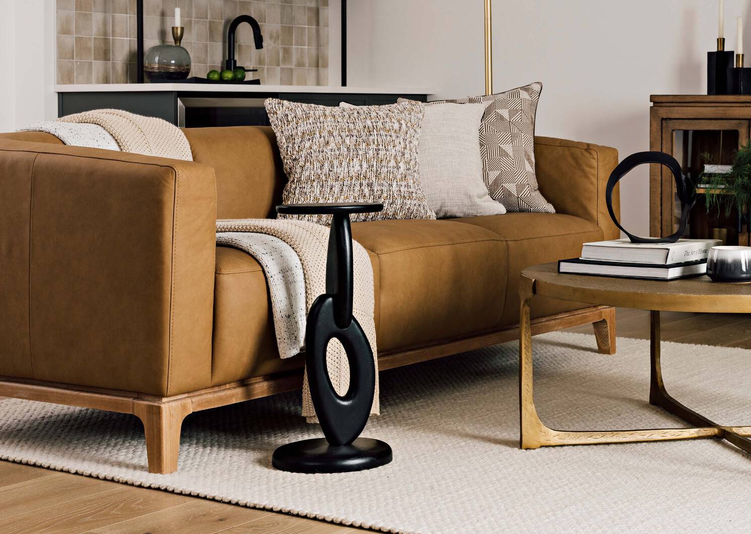 Evon Pillow 20x20 Sand/Ivory