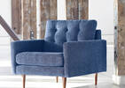 Bloor Armchair -Mylo Ocean