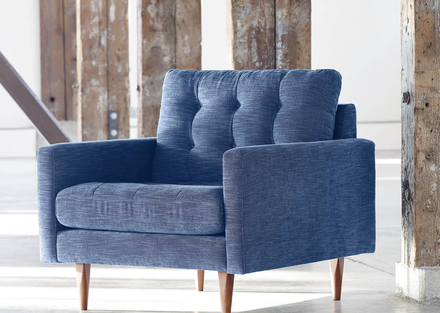 Bloor Armchair -Mylo Ocean