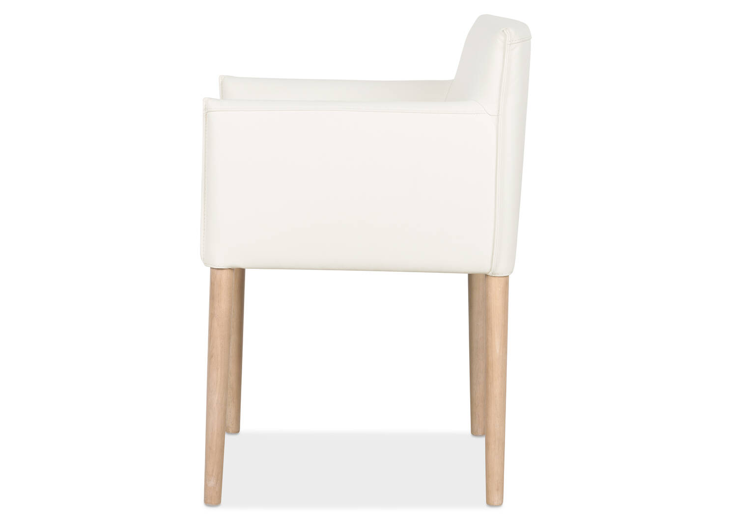 Marciona Lthr Arm Dining Chair -Forega W