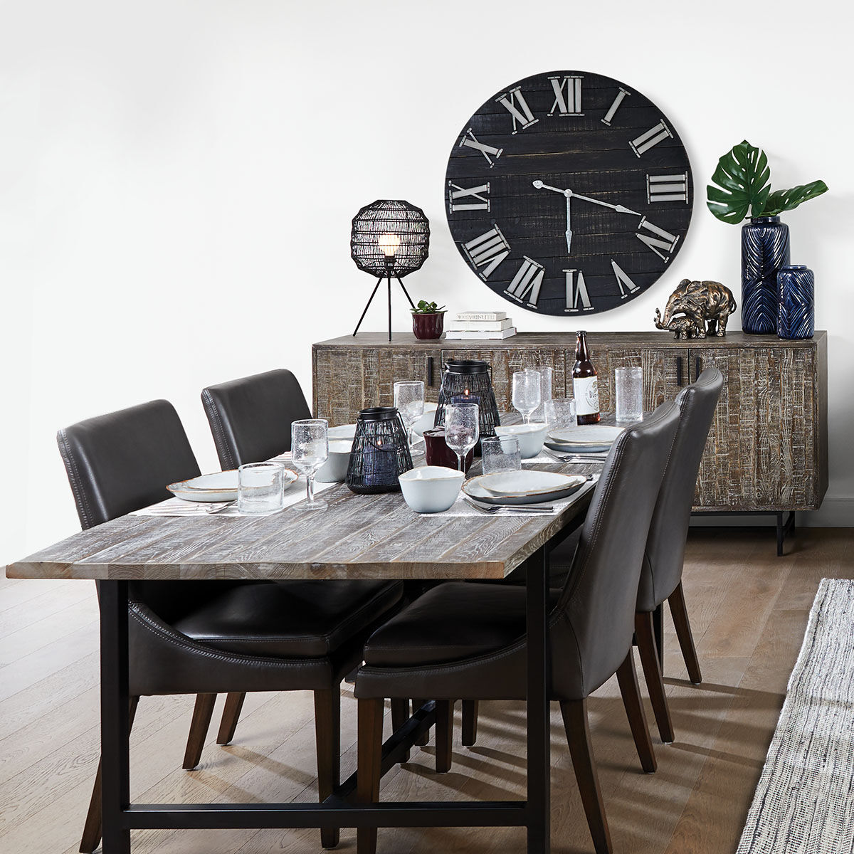 Urban barn outlet glass dining table