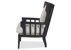 Fauteuil Tisdale Noir -Halo cailloux