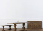 Sussex Dining Table -Brulé Pine