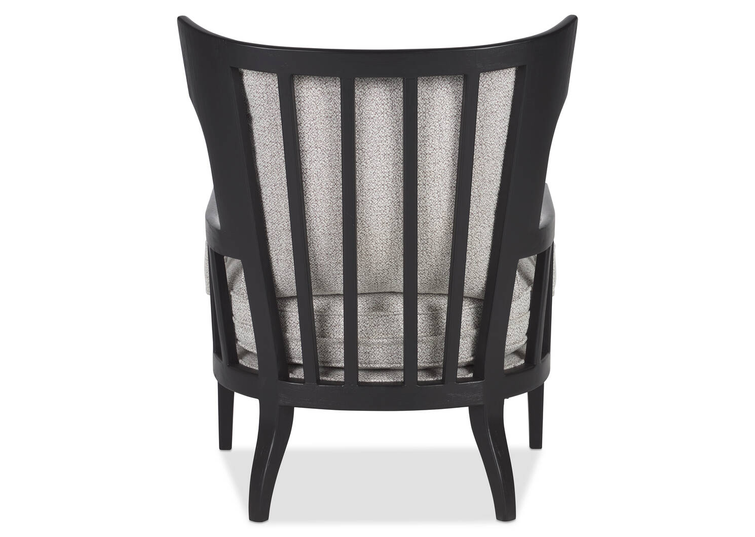 Fauteuil Tisdale Noir -Halo cailloux