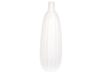 Grand vase Jacinda blanc