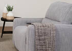 Betina Throw Steel/Pebble