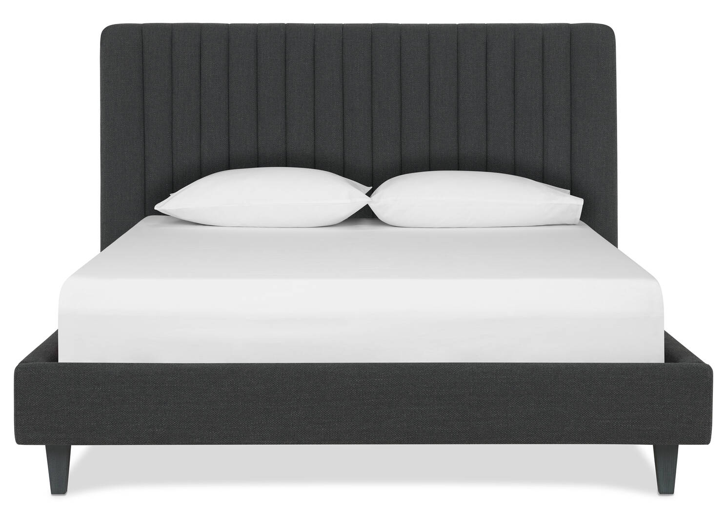 Abbott Upholstered Bed -Easton Charcoal