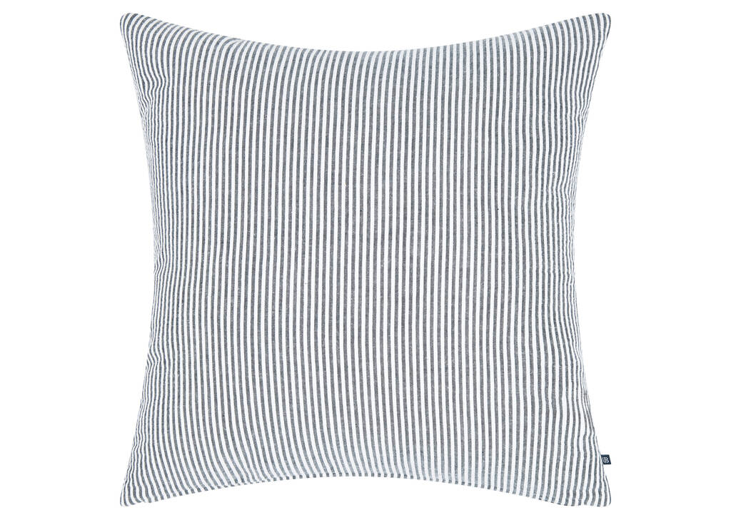 Jemma Striped Pillow 20x20 Blue/White