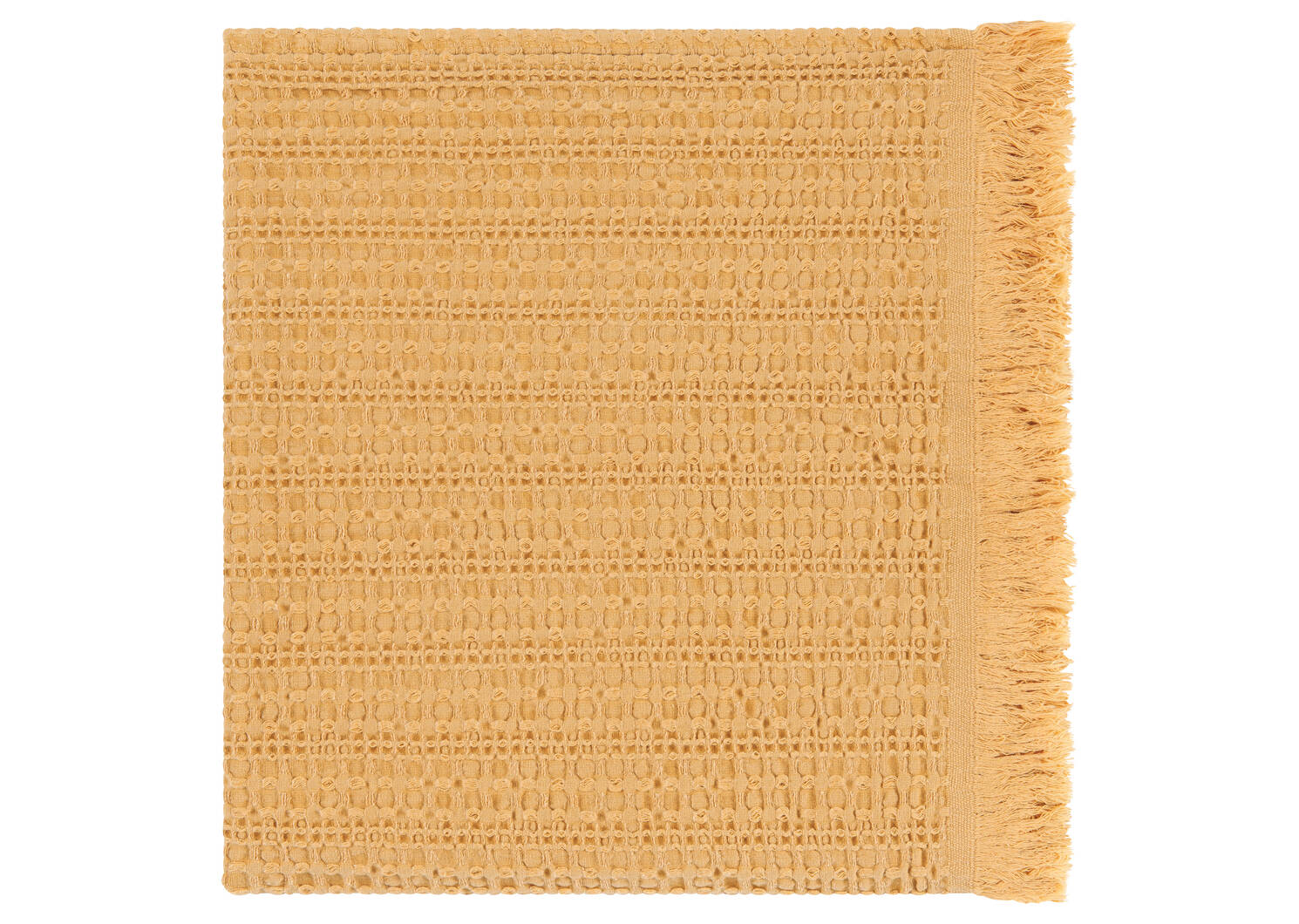 Darwin Waffle Throw Amber