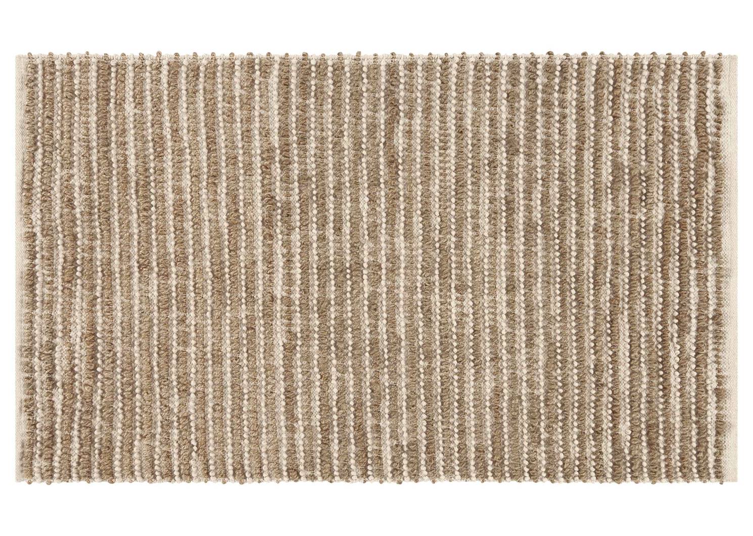 Jacobs Jute Accent Rug 36x60 Nat/Ivor