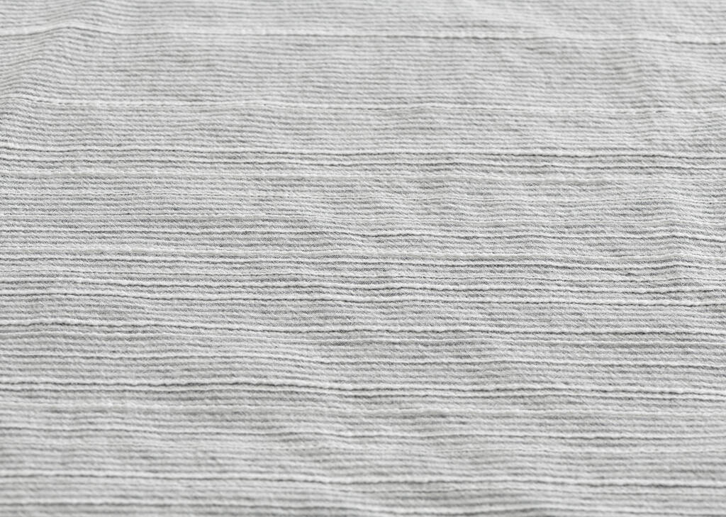 Ted Cotton Duvet Set King Lt Grey/Whi