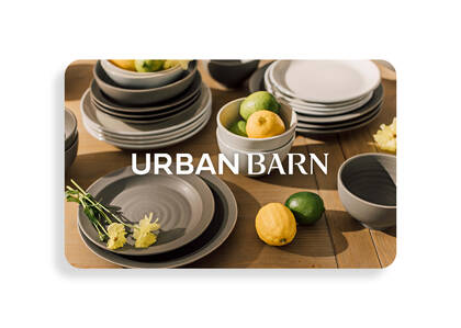 Urban Barn E-Gift Card, 25