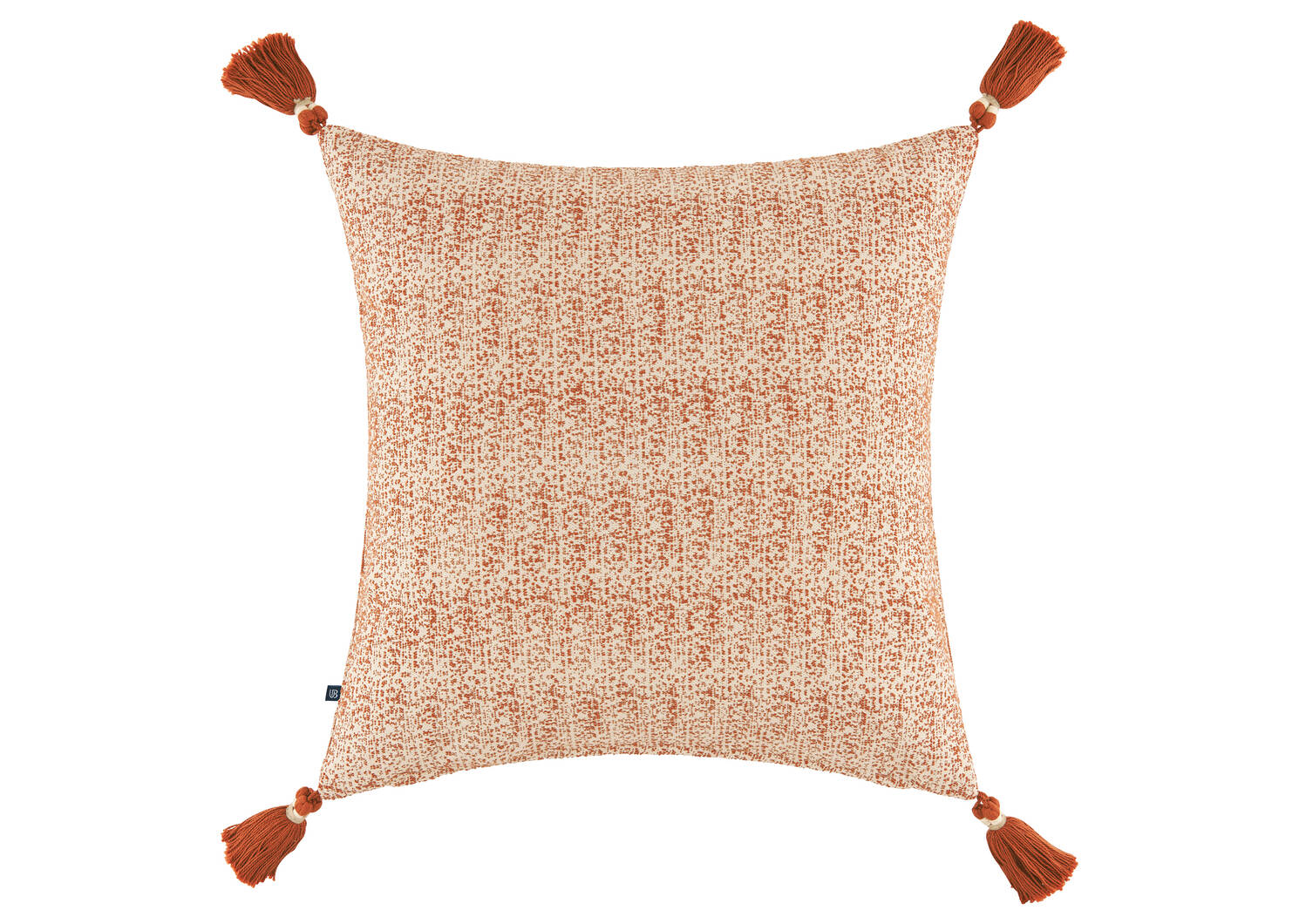 Coussin coton jacquard Nia 20x20 tamarin