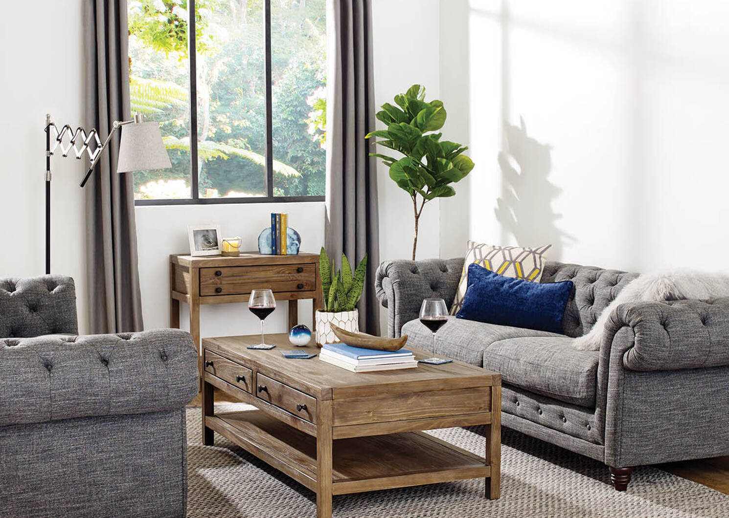 Vincent Sofa -Lund Charcoal