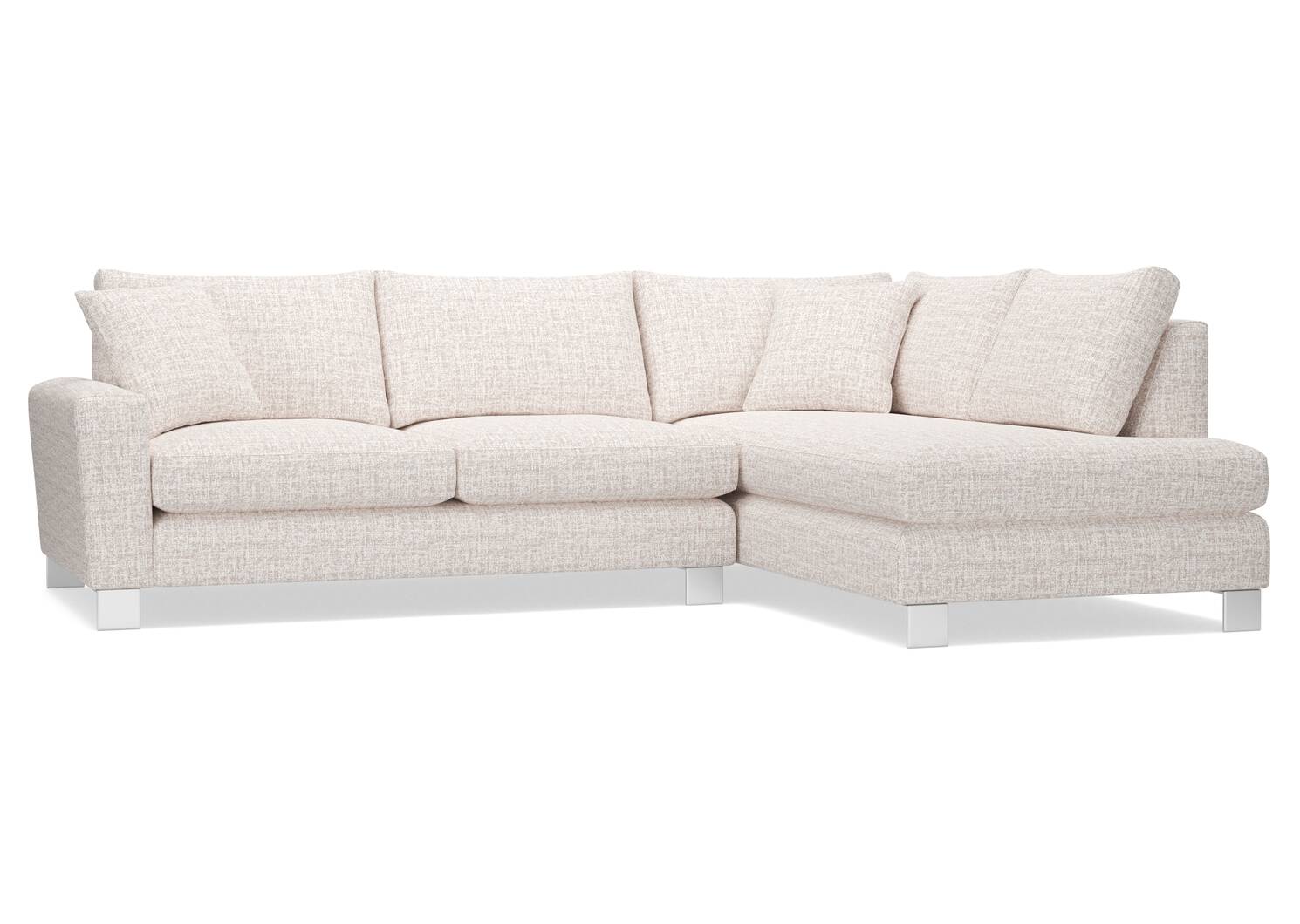 Tribeca Custom Sectional with Chaise Return