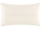 Cruz Outdoor Pillow 14x24 Ivory/Flaxen