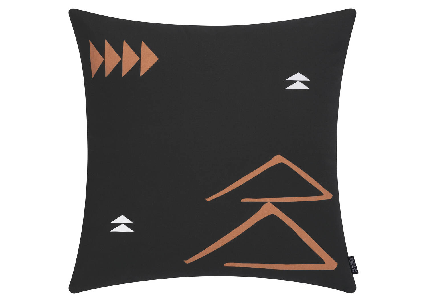 Coussin Ishkodens 24x24 noir