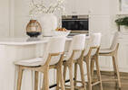 Petit vase Carmina blanc