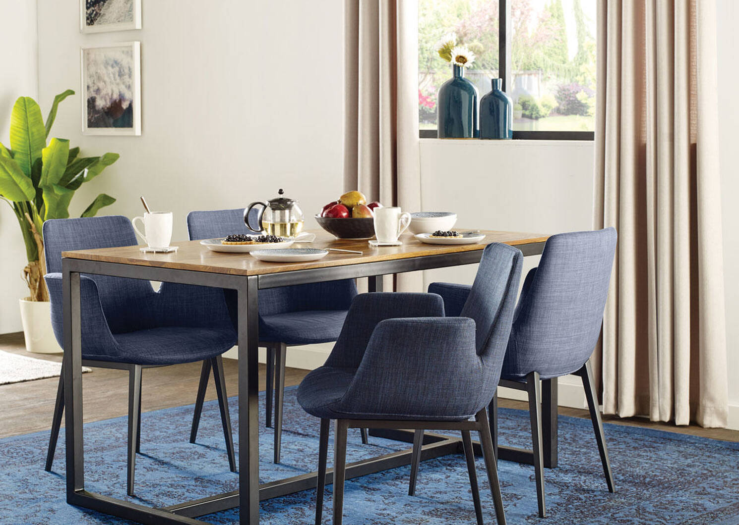 Vesper Dining Chair -Bond Blue