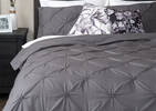 Blanka Duvet Set King Grey