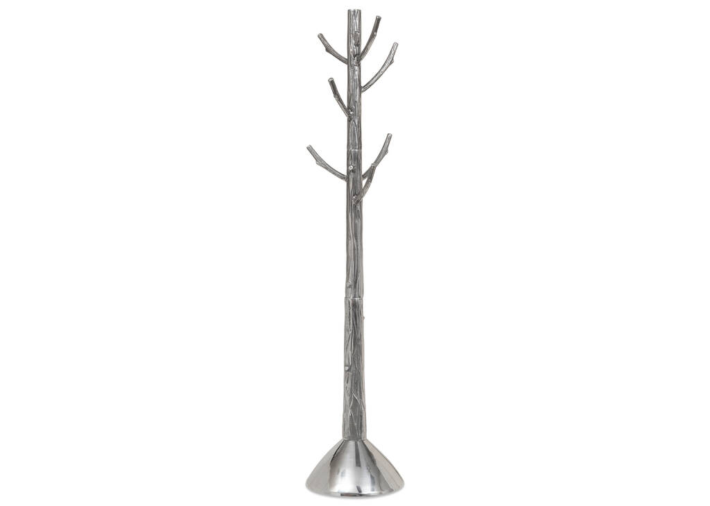 Cypress Coat Rack Silver