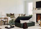 Knox Waffle Throw Brown