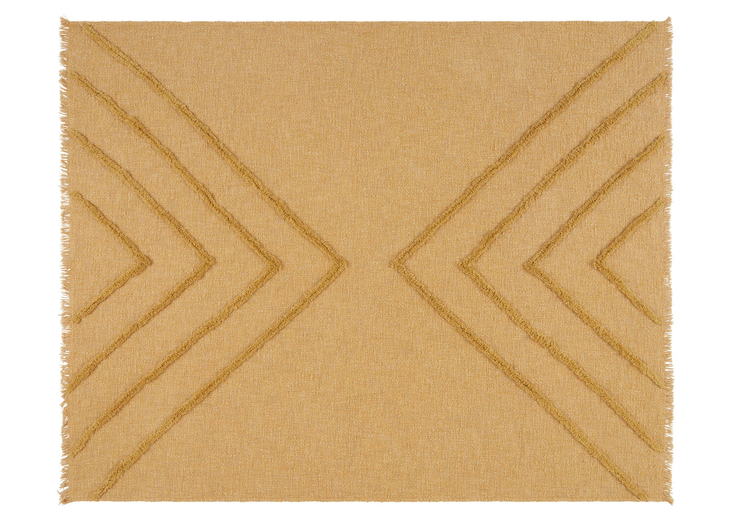 Capstone Tufted Throw Amber
