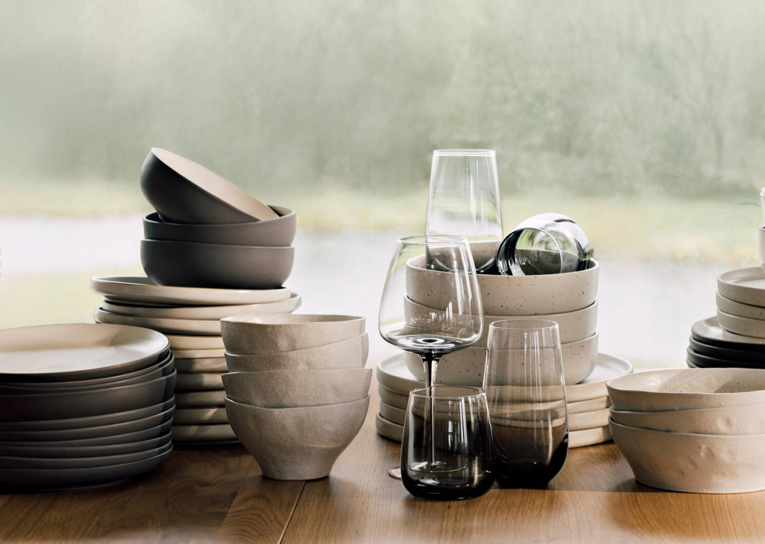 Kent Glass Grey Collection
