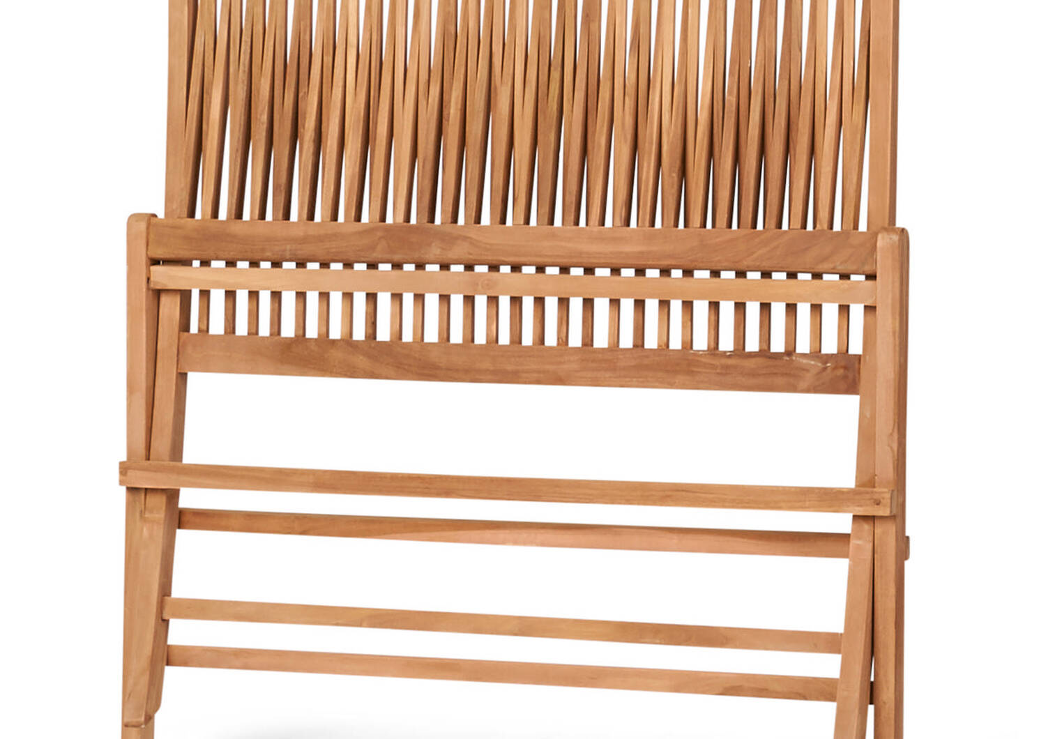 Banc pliant Sumatra -teck naturel