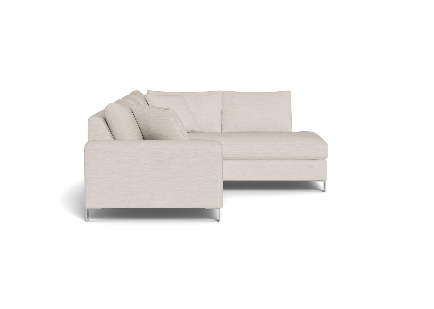 Tribeca Custom Sectional with Chaise Return