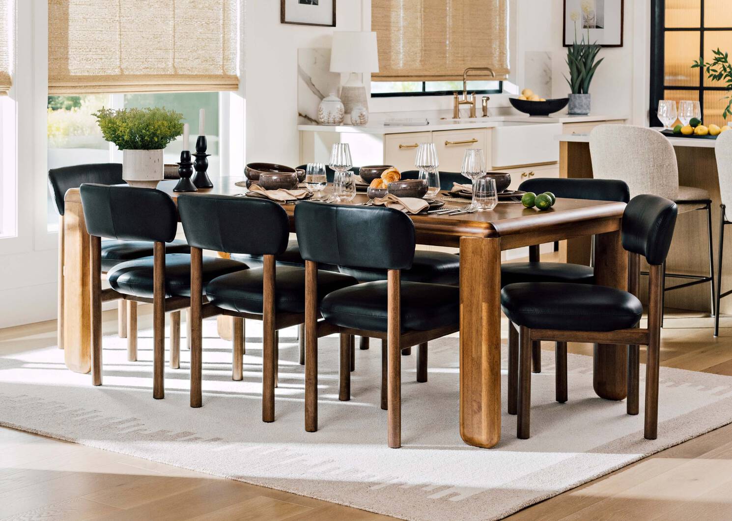 Jarod Wool Rug 96x120 Ivory