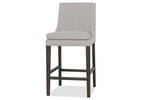 Murdoch Counter Stool -Cyrilo Slvr/Mink