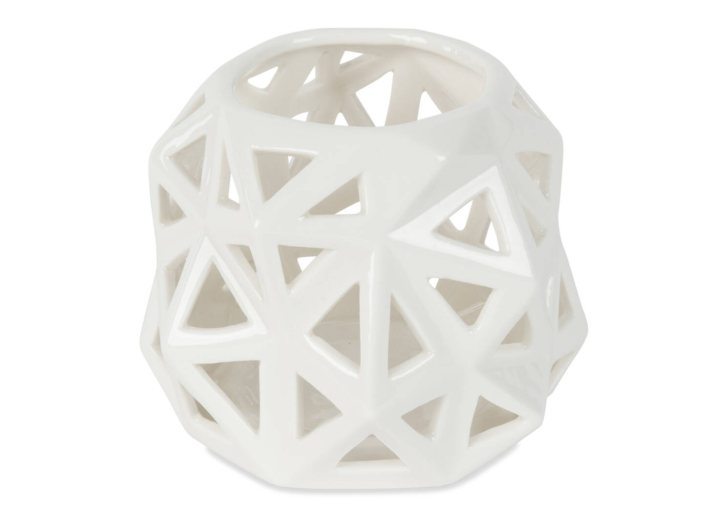 Anais Tealight Holder Small White