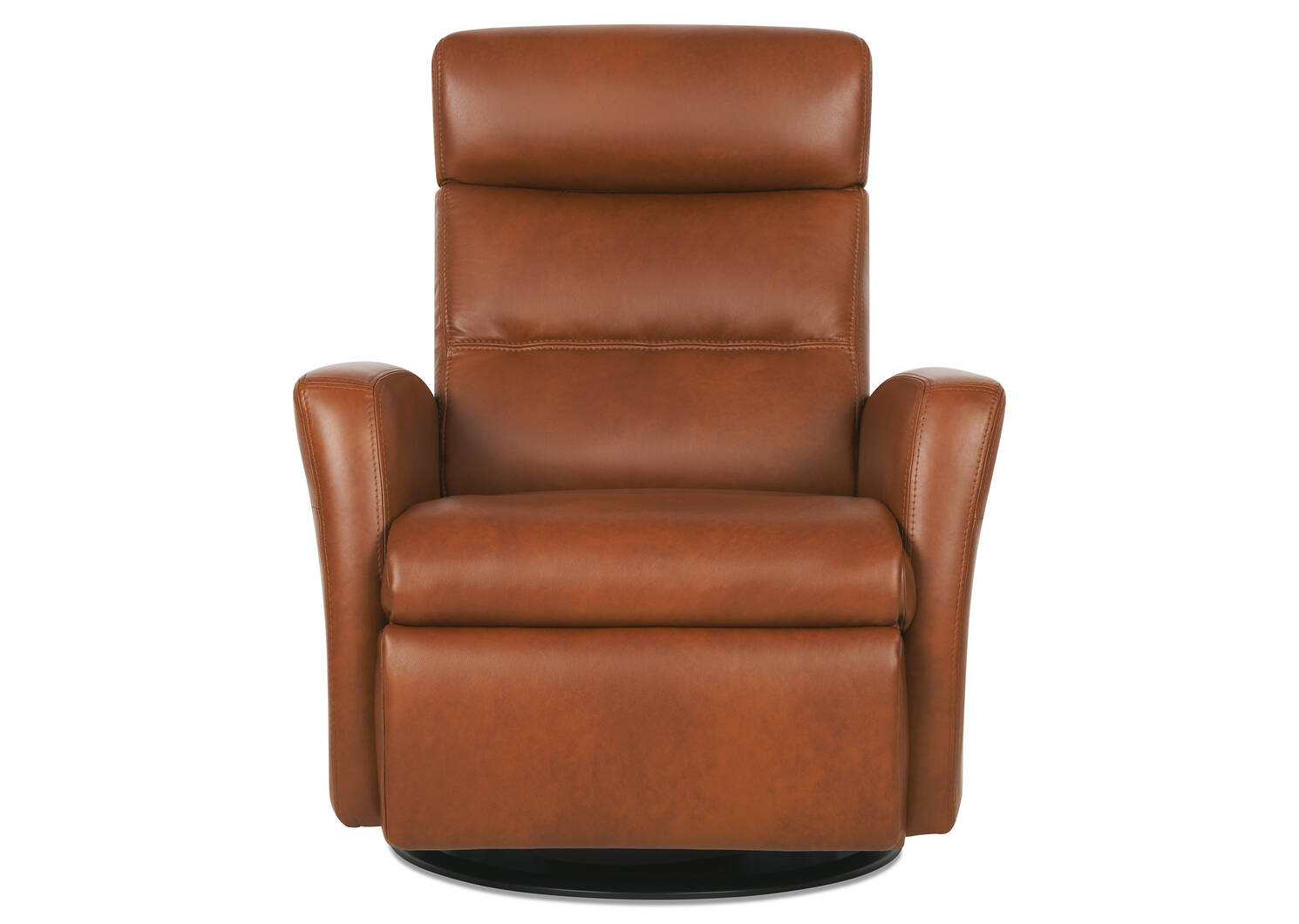 Jasper Leather Recliner -Sol Nutmeg