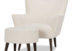Dolly Ottoman -Woolly Natural