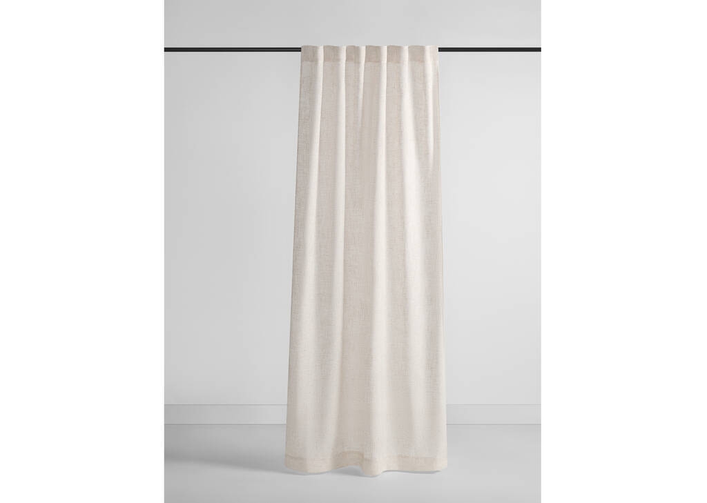 Azai Slub Curtain 96 Oatmeal