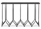 Caspian Console Table -Bestia Ebony